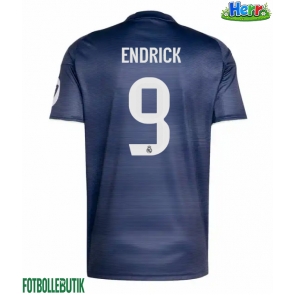 Real Madrid Endrick #9 Bortatröja 2025-26 Kortärmad